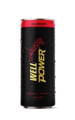 Well Power energy drink 0,250 мл - фото 1
